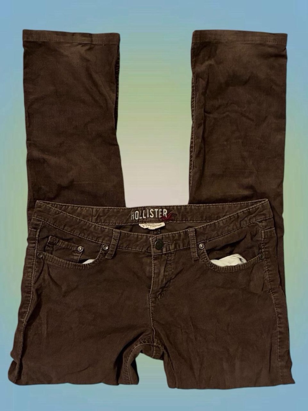 Hollister Women's Brown Boot Cut Jeans